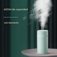 Humidificador de Aire de Escritorio con Luz Ambiental Nocturna, 600ml, Silencioso, pequeño y portátil para Dormitorio, habitación de Bebe, Coche de - details 1