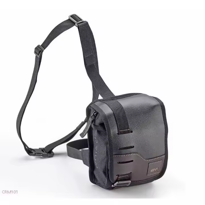 Givi Bolsa Pierna Givi Corium C/correas 3l Negro/marron - 1