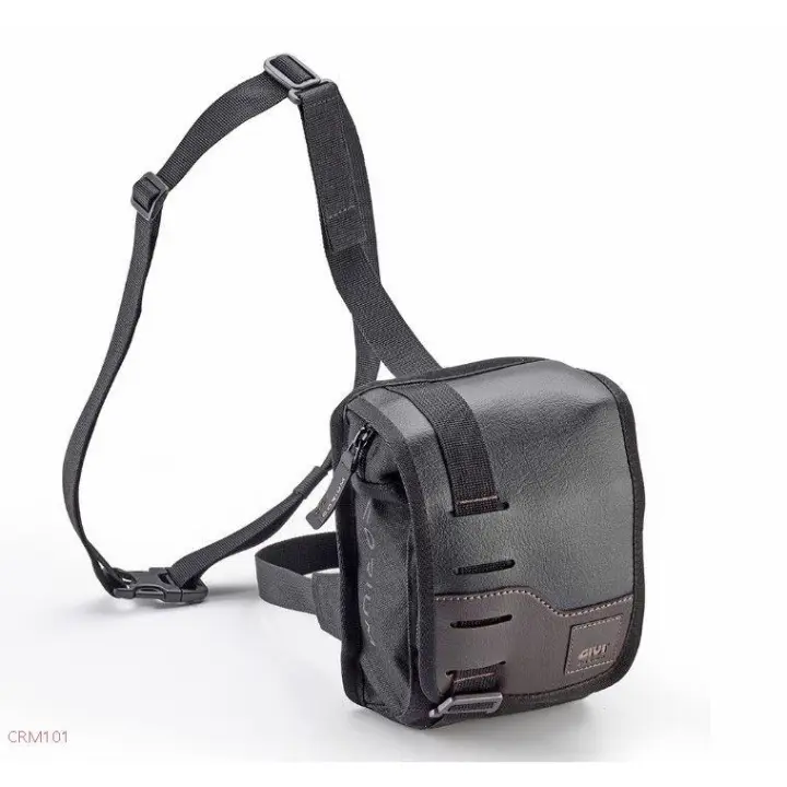 Givi Bolsa Pierna Givi Corium C/correas 3l Negro/marron - 1