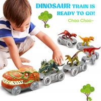 Juguete De Rotación Dinosaurio Con Luz Y Música Set De Carreras En La Carretera Para Niños Mayores De 3 Años Regalo Para Niños Y Niñas - details 2