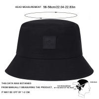 Gorro De Pesca Estilo Bucket Casual Unisex Con Etiqueta De Cuero NY Sombrero De Sol Para Exteriores Material De Poliéster - details 11