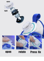 Zapatillas LED Para Niños Y Niñas Zapatos Deportivos Con Luces USB Cargables Para Outdoor Parkour Y Patinaje En Roller Talla True Fit Material Superior De Tela Y Suela EVA - details 4