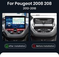 Junsun 11.5" QLED 2K Radio Android 13 CarPlay Auto para Peugeot 2008 208 2012 2013 2014 2015 2016 2017 2018 sistema multimedia inteligente con CarPlay - details 3