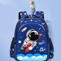 Mochila Infantil Astronauta 3D Cartoon Hombro Niño Escuela Impermeable Bolsa Escolar Estilo Moda Cinturón De Alivio De Presión - details 1