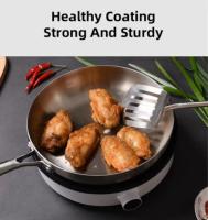 22/24/26/28/30 cm frying pan 304 stainless steel wok 5-layer professional cookware suitable for gas and induction cookers - details 5