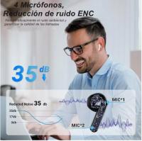 Auriculares inalámdricos con Bluetooth 5,3, audífonos con Micrófono Estéreo para iPhone - details 2