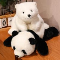 Cojín De Peluche Suave Kawaii Animal Polar Oso Panda Decoración De Habitación Estilo De Juguetes De Peluche Unisex - details 3