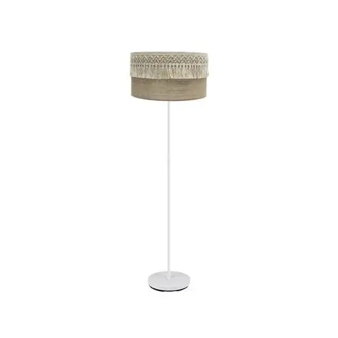 Lámpara de Pie Ekaterina FABRILAMP | Blanco con Saco | 164x40x40 Cm | Pasamanería - 1