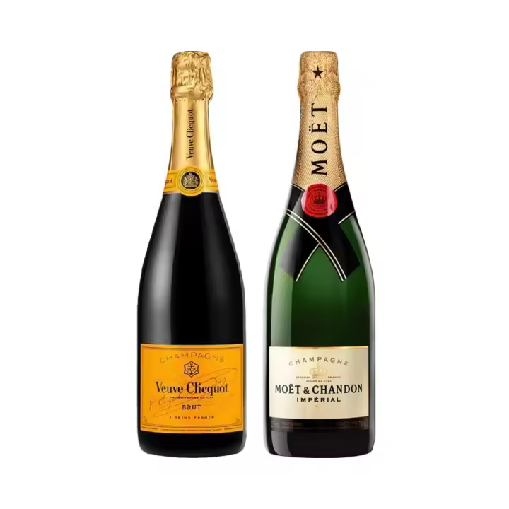 Pack Moët & Chandon & Veuve Clicquot Yellow Label - 1