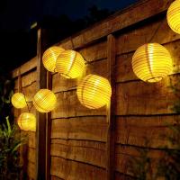 Lámpara Solar De Jardín Con 30LED Luces De Panel Solar Para Exterior Impermeables Decoración De Navidad Para Patio Y Jardín - details 2