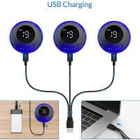 Estimulador Muscular EMS Recargable Por USB 3 En 1 Entrenador De Brazo ABS Y Abdominales Con Almohadillas Inteligentes Para Fitness Y Modelado Corporal - details 3