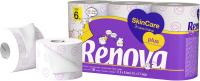 RENOVA SKIN CARE PLUS 6R - PAPEL HIGIENICO DECORADO PERFUMADO - 10 PACKS DE 6 ROLLOS - 60 ROLLOS - details 1