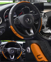 Funda Para Volante De Coche 100% Nueva Y Reflectante En Cuero Sintético Diseño De Dragón Chino Protector Elástico Para Automóvil - details 4