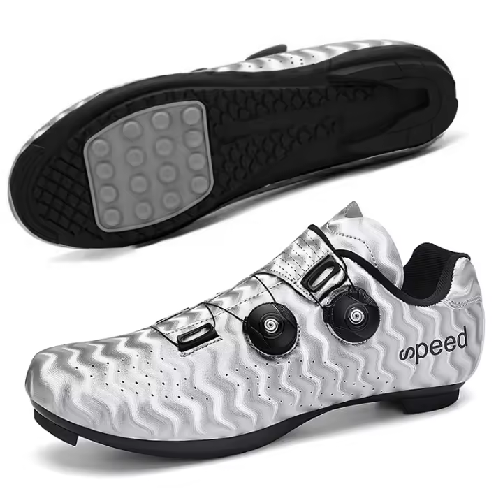 Zapatos De Ciclismo Para Hombre 2024 Suela De Goma Indor Entrenamiento Deportivo Mujer MTB Bicicleta De Montaña Carreras De X-Country Zapatillas Transpirables Tamaño True Fit - 1