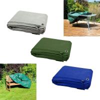 Lona Azul de 3x3 m, impermeable, Las heladas resistentes, con Protección UV, Universal, multiusos, para camping, Navegación y senderismo. - details 3