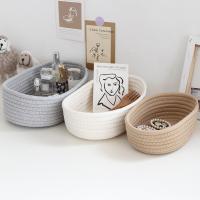 Cesta De Almacenamiento De Hilo De Algodón Oval Para Juguetes De Niños Caja De Organización De Escritorio Caja De Almacenamiento De Cosméticos Y Llaves - details 18