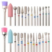 Juego De 14 Piezas De Bits Para Máquina De Uñas Herramientas De Polishing Y Pulido De Manicura Y Pedicura Eliminador De Gel - details 0