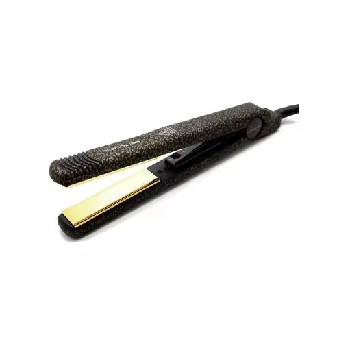 PLANCHA DE CABELLO CORIOLISS C-STYLE LEOPARD GOLD Soft Touch - 1