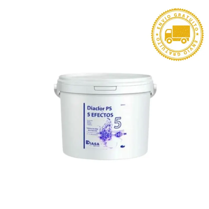 DIASA INDUSTRIAL DIA Chlor PS 5 Acciones 5KG - Cloro para Piscinas - 1
