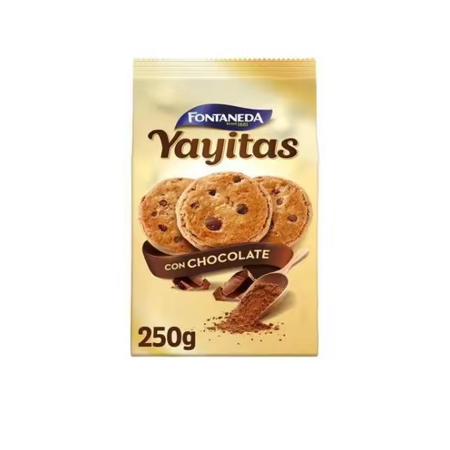 Yayitas hechas con Chocolate LU 250 Gr - 1