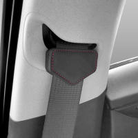 2Pcs Clip De Cinturón De Seguridad Para Coche Ajustador Y Limitador De Cinturón De Auto Accesorios De Cuero Magnético - details 4