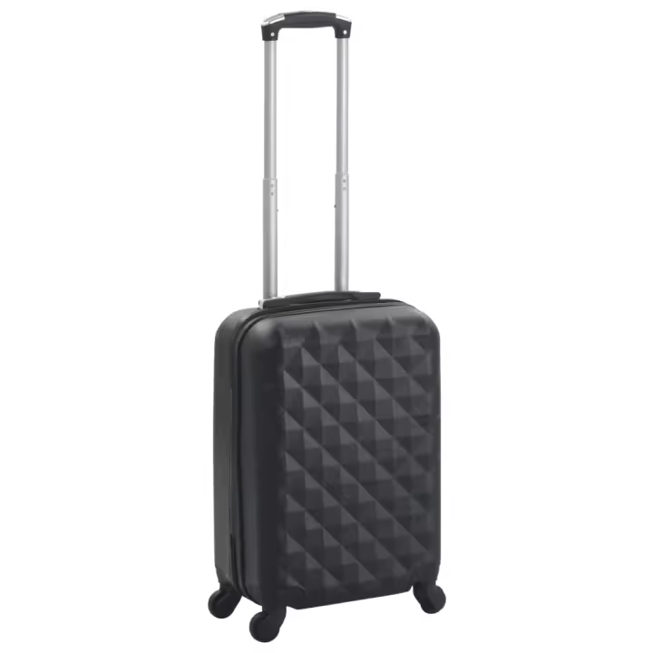 Maleta con ruedas de la carretilla Rígida Negra ABS - 1