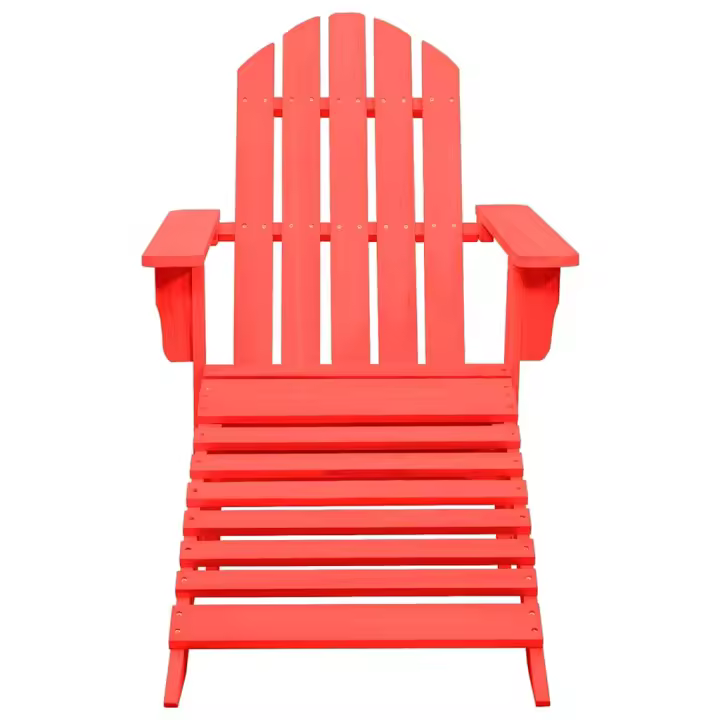 Silla Jardín Adirondack con otomana - 1