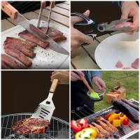 Juego de accesorios de utensilios de cocina Para acampar, Kit de equipo esencial de Cocina portátil para acampar al Aire Libre - details 2