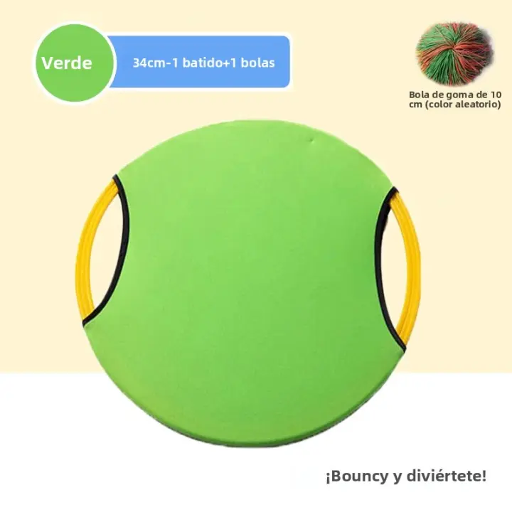 Juego De Tiro Y Catch Con Palas Y Bola Elástica Interacción Padres E Hijos Juguetes Deportivos Para Interior Y Exterior - 1