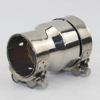 Conector De Reducción De Tubo De Escape Universal Para Coche Acero Inoxidable 54mm a 66mm Diámetro Exterior Pieza Individual - details 2