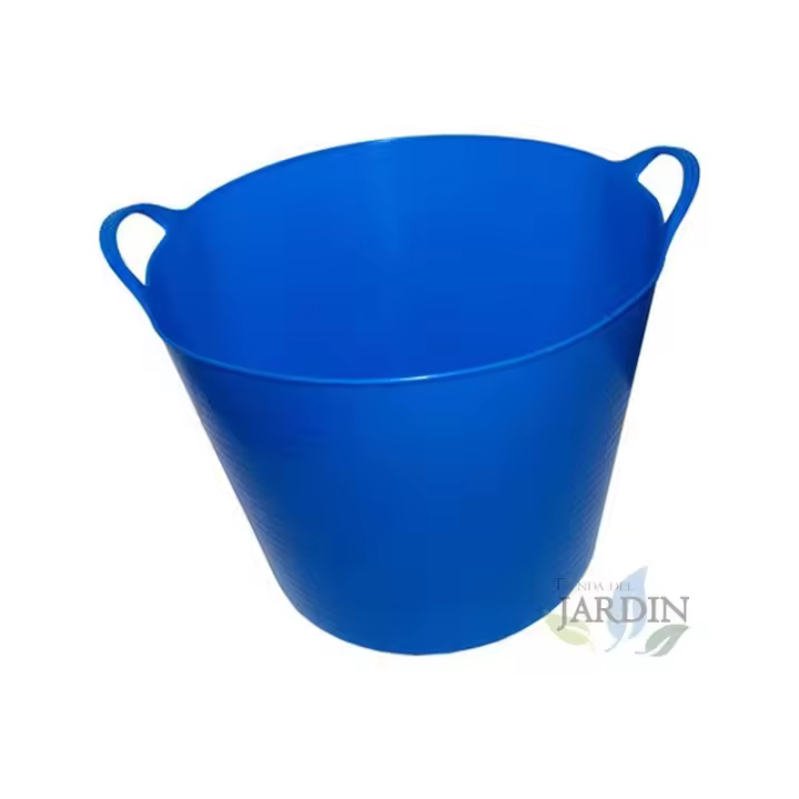 Suinga Capazo Jardín Azul 35L - Práctico y Resistente para Herramientas de Jardinería - 1