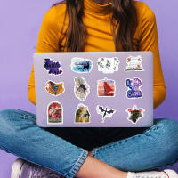 50PCS Pegatinas De Novela Cartoon Throne of Glass Para Laptop Suitcase Skateboard Moto Guitarra Botella Decalcomanía DIY - details 3