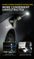 Lámpara De Camping Plegable Portátil Con Telescopio Y Base Magnética Impermeable 10000mAh Para Actividades Al Aire Libre Y Acampar - details 9