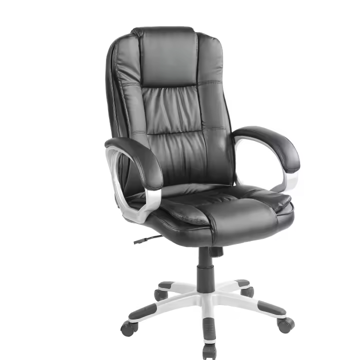 Mr Dreams. Silla de Oficina, Escritorio , Ejecutiva, Elegante, Económica, Ergonómica, Reposabrazos, Giratoria, Cómoda, Respaldo Alto, Reclinable, Altura Ajustable, Silla para Ordenador Computadora. Para largas horas de trabajo, Modelo MADRID - 1