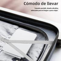 Espejo De Maquillaje Plegable Con 80 LEDs Ultra Delgado Pantalla Táctil Dimmer Recargable Por USB Portátil Para Viajes Y Maquillaje - details 7