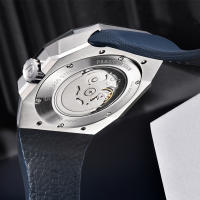 Reloj Mecánico Para Hombre PAGANI DESIGN 42MM NH39 Cristal De Zafiro Deportivo Resistente Al Agua Acero Inoxidable Pulsera De Goma Estilo Business - details 5