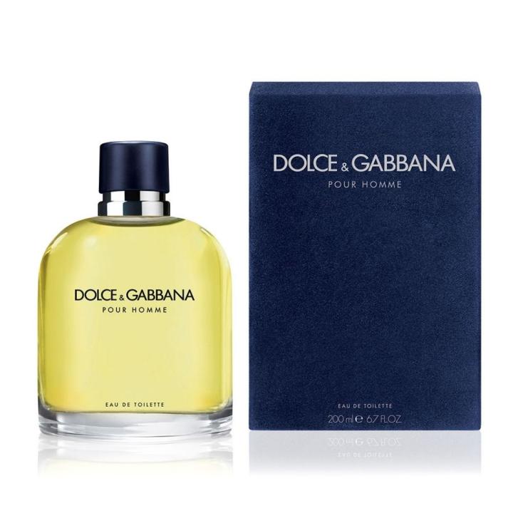 Dolce & Gabbana - Pour Homme Eau de Toilette 200 Ml. - Colonia para hombre en formato de 200 Ml. Formato Ahorro de un… — oferta en Miravia