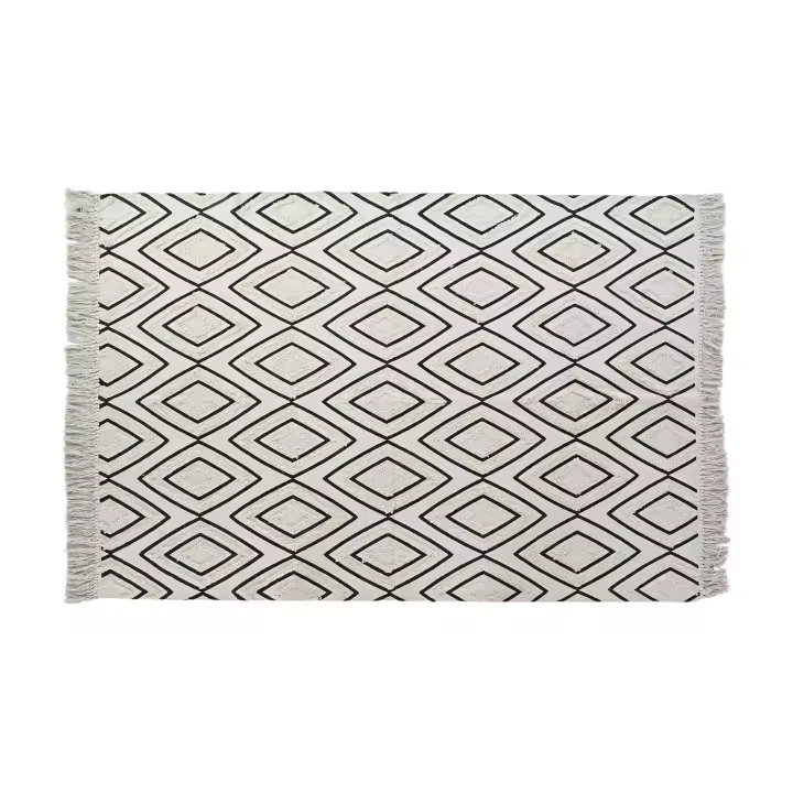 ALFOMBRA ALGODON 120X190X0,7 1000 GSM ROMBOS TX192803 - 1