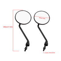 Espejos Retrovisores Traseros Universales Para Motocicleta Negro 8mm 10mm Hilo Adecuado Para Honda Harley Accesorios De Moto - details 6