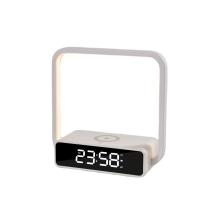 Lámpara de escritorio de 20W y Cargador inalámbrico de 5W 3 grados de Brillo Luz de Reloj despertador with Reloj y sensitive al tacto para REAG, Cabeza, dormitorio, Oficina - details 2