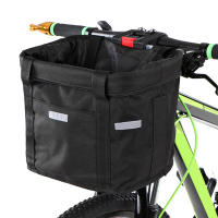 Cesta De Bicicleta Frontal Desmontable Impermeable Porta Mascotas Accesorios De Bicicleta Bolsa De Marco Para Bikepacking - details 0