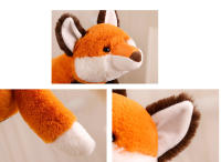 Almohada De Peluche Suave De 45-70cm En Forma De Animal Lười Gato Zorro Cocodrilo Regalo De Cumpleaños Para Niño Y Niña Rellena Con Poliéster - details 16