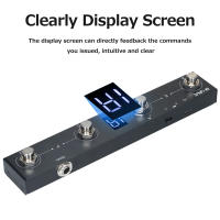 Controlador MIDI Rechargeable M-VAVE Chocolate Schokolade BT Con Pedal De 4 Botones Transmisión Inalámbrica Y Control Por APP - details 4