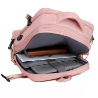 Bolsa de viaje expandible de gran capacidad con varios colores disponibles para computadora portátil de viaje, mochipa para Pareja with Carga USB para helbres y Mujeres. - details 45