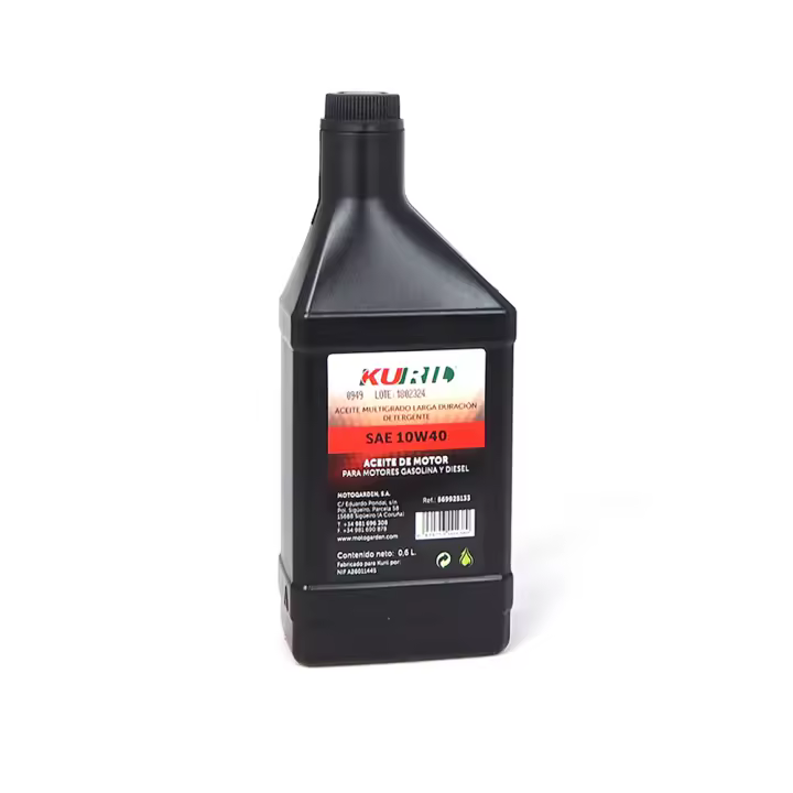 Kuril Aceite SAE 10W40 0,6 L para Motores Diésel y Gasolina - 1