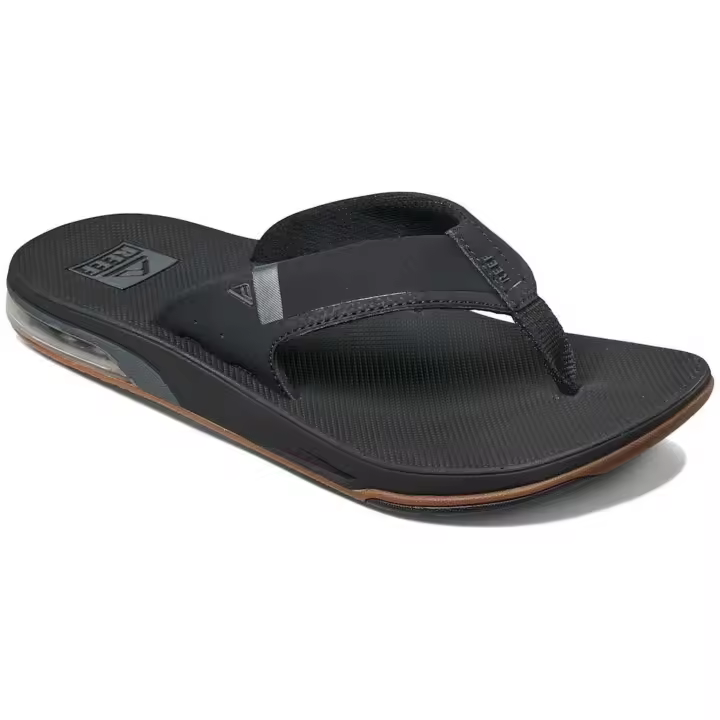 Chanclas Reef Fanning Low para Hombre en color Negro - 1