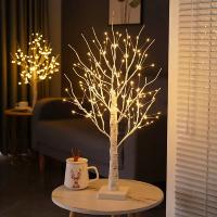 1PC Luz De Árbol De Bricio Con 144 LEDs DIY Luz De Mesa USB Para Decoración Interior Y Exterior Ideal Para Bodas Navidad Y Acción De Gracias - details 1