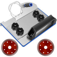 Soporte Ajustable Para Mosaico De Azulejos Y Cerámica Corte De Diamante Y Mármol Para Amoladora Angular 45° Herramienta De Bricolaje Toorise - details 0