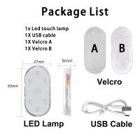Lámpara De Inspección Interior Para Coche Con Interruptor Táctil LED Recargable Mini Tamaño Luz De Banda 6 LED 120mA Portátil Para Techo Y Maletero - details 8