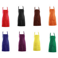 Nueva Apron Sin Mangas Para Mujer 2024 Ideal Para Cocina Restaurante Chef Corte Y Hornear Material De Veludo Pera - details 0